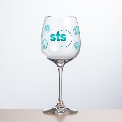 Corporate Gifts - Barware - Wine Glasses - Danforth Wine - Full Color