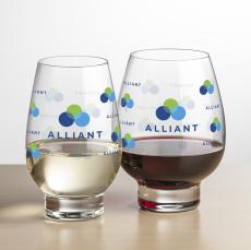 Glenarden Stemless Wine - Full Color - Barware