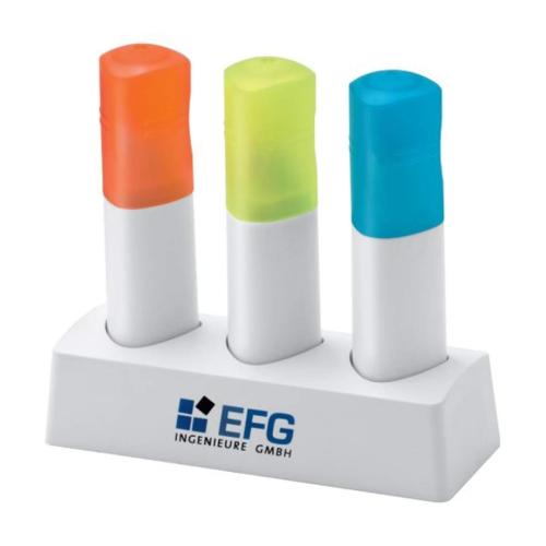Promotional Products - Writing Instruments - Plastic Pens - Minissimo Highlighter Set