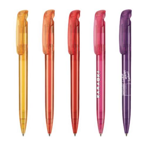 Promotional Products - Writing Instruments - Plastic Pens - Clear Transparent Pen