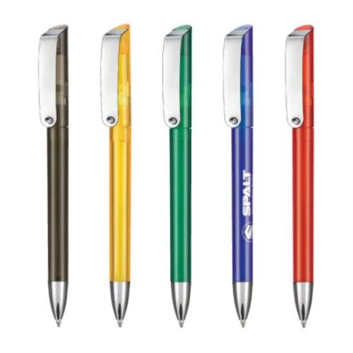 Promotional Products - Writing Instruments - Plastic Pens - Glossy Transparent Pen