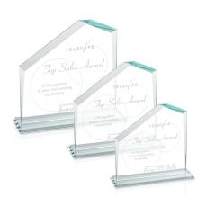 Fairmont Clear Peaks Crystal Award - Awards and Trophies