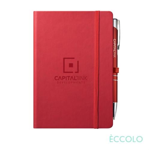 Promotional Products - Journals & Notebooks - Gift Sets - Eccolo® Cool Journal/Clicker Pen - (M)