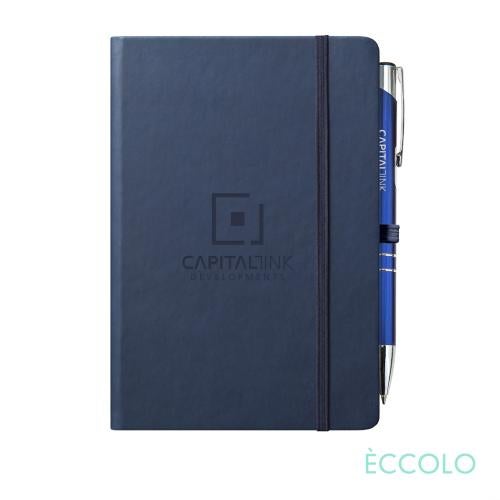 Promotional Products - Journals & Notebooks - Gift Sets - Eccolo&reg; Cool Journal/Clicker Pen - (M)