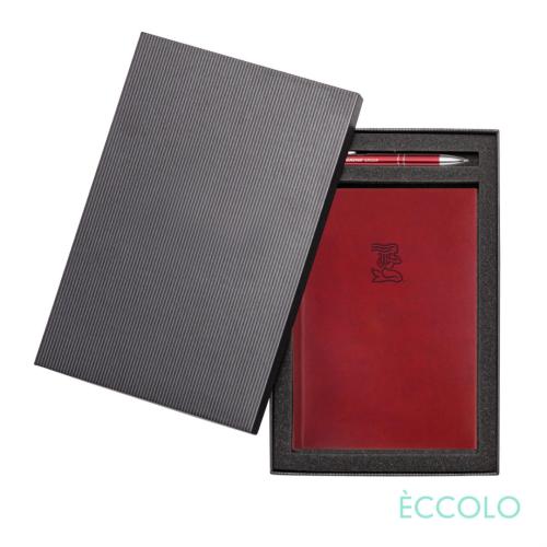 Promotional Products - Journals & Notebooks - Gift Sets - Eccolo® Symphony Journal/Clicker Pen Gift Set - (M) 