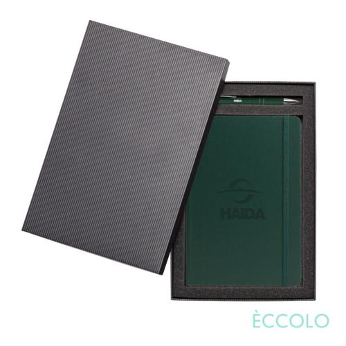 Promotional Products - Journals & Notebooks - Gift Sets - Eccolo® Techno Journal/Clicker Pen Gift Set - (M)