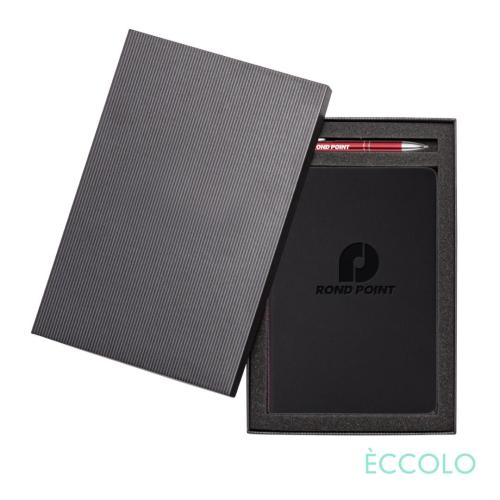 Promotional Products - Journals & Notebooks - Gift Sets - Eccolo® New Wave Journal/Clicker Pen Gift Set - (M)