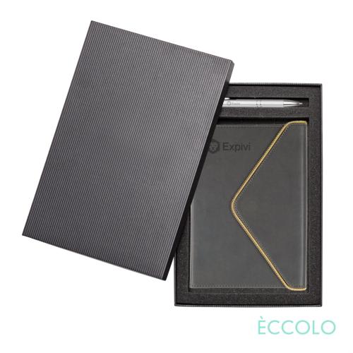 Promotional Products - Journals & Notebooks - Gift Sets - Eccolo&reg; Waltz Journal/Clicker Pen Gift Set - (M)