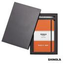 Shinola&reg; HardCover Journal/Clicker Pen Gift Set - (M)