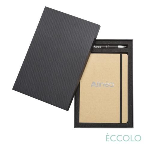 Promotional Products - Journals & Notebooks - Hardcover Journals - Eccolo® Krafty Journal/Clicker Pen Gift Set