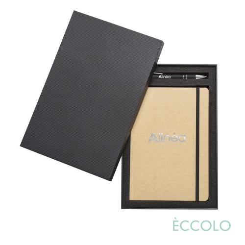 Promotional Products - Journals & Notebooks - Hardcover Journals - Eccolo® Krafty Journal/Kurt Pen/Stylus Gift Set