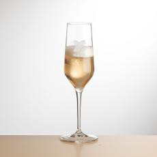 Germain Flute - Deep Etch - Champagne Flutes