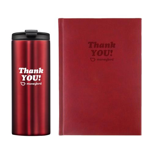 Promotional Products - Journals & Notebooks - Gift Sets - Eccolo&reg; Symphony Journal/Renzi Tumbler Gift Set