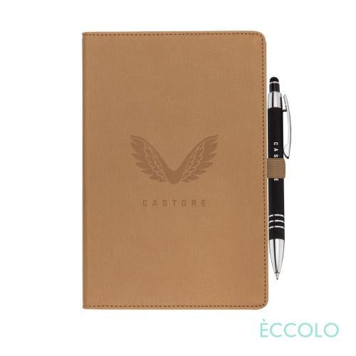 Promotional Products - Journals & Notebooks - Gift Sets - Eccolo® Two Step Journal/Venino Pen - (M)