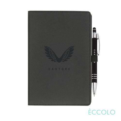 Promotional Products - Journals & Notebooks - Gift Sets - Eccolo&reg; Two Step Journal/Venino Pen - (M)