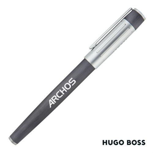 Promotional Products - Writing Instruments - Metal Pens - Hugo Boss® Gear Rib Rollerball Pen