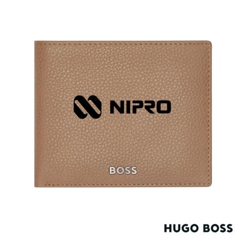 Promotional Products - Bags - Travel Bags - Hugo Boss® Classic Grained Wallet w/flap
