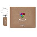 Hugo Boss&reg; Classic Grained Key ring & Wallet Set