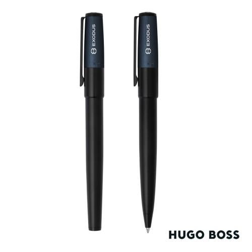 Promotional Products - Writing Instruments - Pen Sets - Hugo Boss® Gear Minimal Ballpoint Pen & Fountain Pen Set