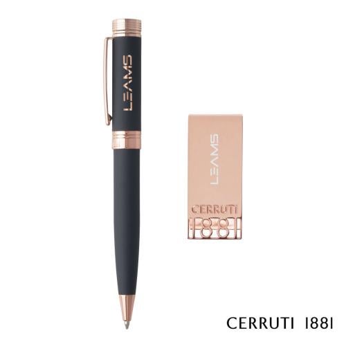 Promotional Products - Writing Instruments - Pen Sets - Cerruti 1881® Zoom Ballpoint Pen & Money Clip Gift Set