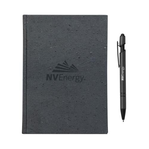 Promotional Products - Journals & Notebooks - Gift Sets - Tree Free Notebook/Austen Pen Gift Set