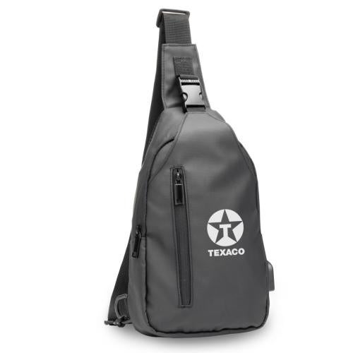 Promotional Products - Bags - Backpacks - Brimley Sling Bag with USB Charge Port