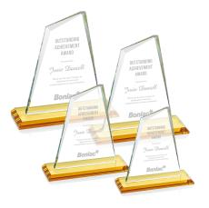 Summit Amber  Peaks Crystal Award - Awards and Trophies