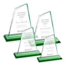 Summit Green Peaks Crystal Award - Awards and Trophies