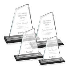 Summit Black  Peaks Crystal Award - Awards and Trophies