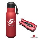 Swiss Force&reg; Bonam Bottle & Multi-Tool Gift Set