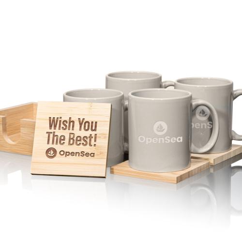 Promotional Products - Drinkware - Gift Sets - Malibu Mug & Coaster Set