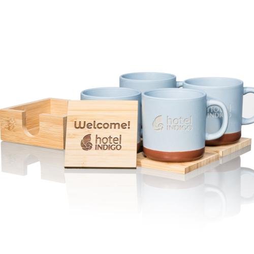 Promotional Products - Drinkware - Gift Sets - Cyrene Mug & Coaster Set