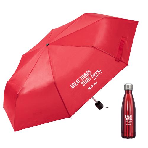 Promotional Products - Drinkware - Gift Sets - Rain or Shine Onboarding Set