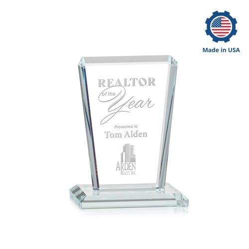 Awards and Trophies - Crystal Awards - Chatham Rectangle Crystal Award
