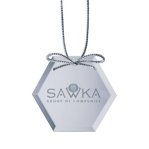 Corporate Gifts - Ornaments - Mirror Ornament - Hexagon