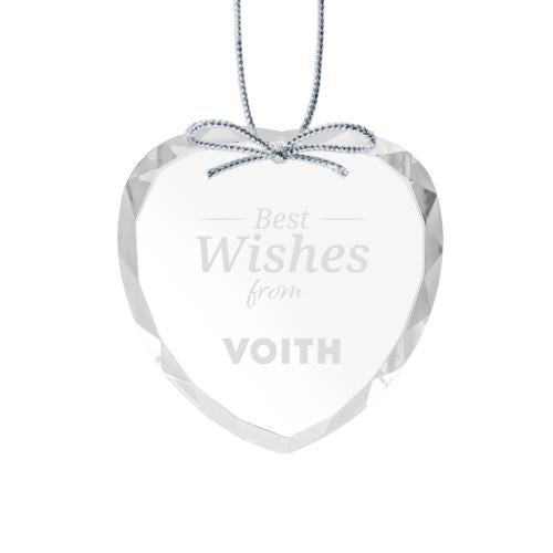 Corporate Gifts - Ornaments - Optical Ornament - Heart