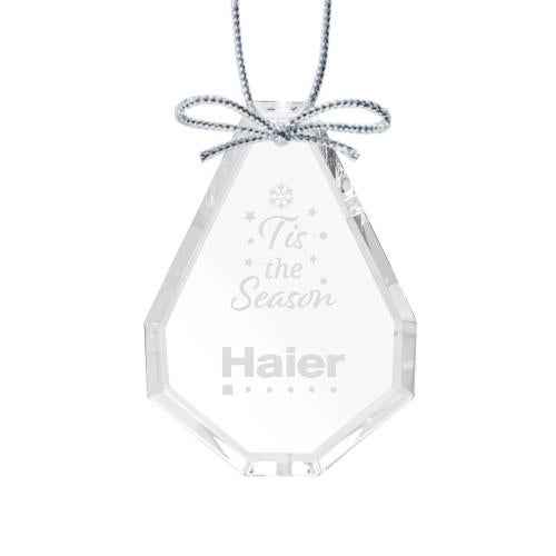 Corporate Gifts - Ornaments - Optical Ornament - Teardrop