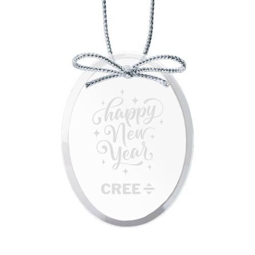 Corporate Gifts - Ornaments - Starfire Ornament - Oval