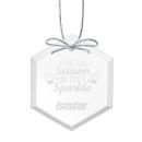 Starfire Ornament - Hexagon