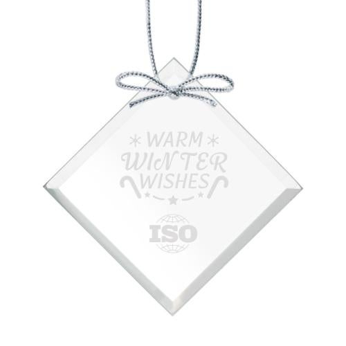 Corporate Gifts - Ornaments - Starfire Ornament - Square