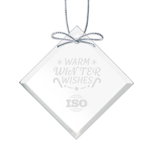 Corporate Gifts - Ornaments - Starfire Ornament - Square