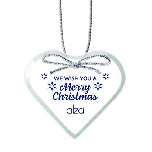 Corporate Gifts - Ornaments -  Jade Ornament - Heart Imprinted