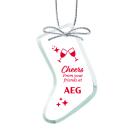 Jade Ornament - Stocking Imprinted