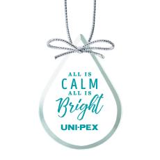 Jade Ornament - Teardrop Imprinted - Ornaments