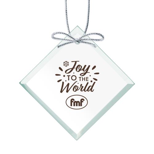 Corporate Gifts - Ornaments - Jade Ornament - Square Imprinted