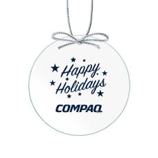 Jade Ornament - Circle Imprinted - Ornaments