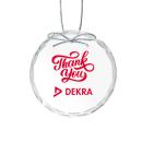 Optical Ornament - Round Imprinted 
