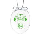Optical Ornament - Oval Imprinted