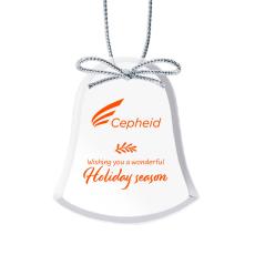 Starfire Ornament - Bell Imprinted - Corporate Gifts