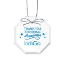 Starfire Ornament - Octagon Imprinted